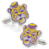 NCAA LSU Tigers Throwback Cufflinks by Cufflinks.com