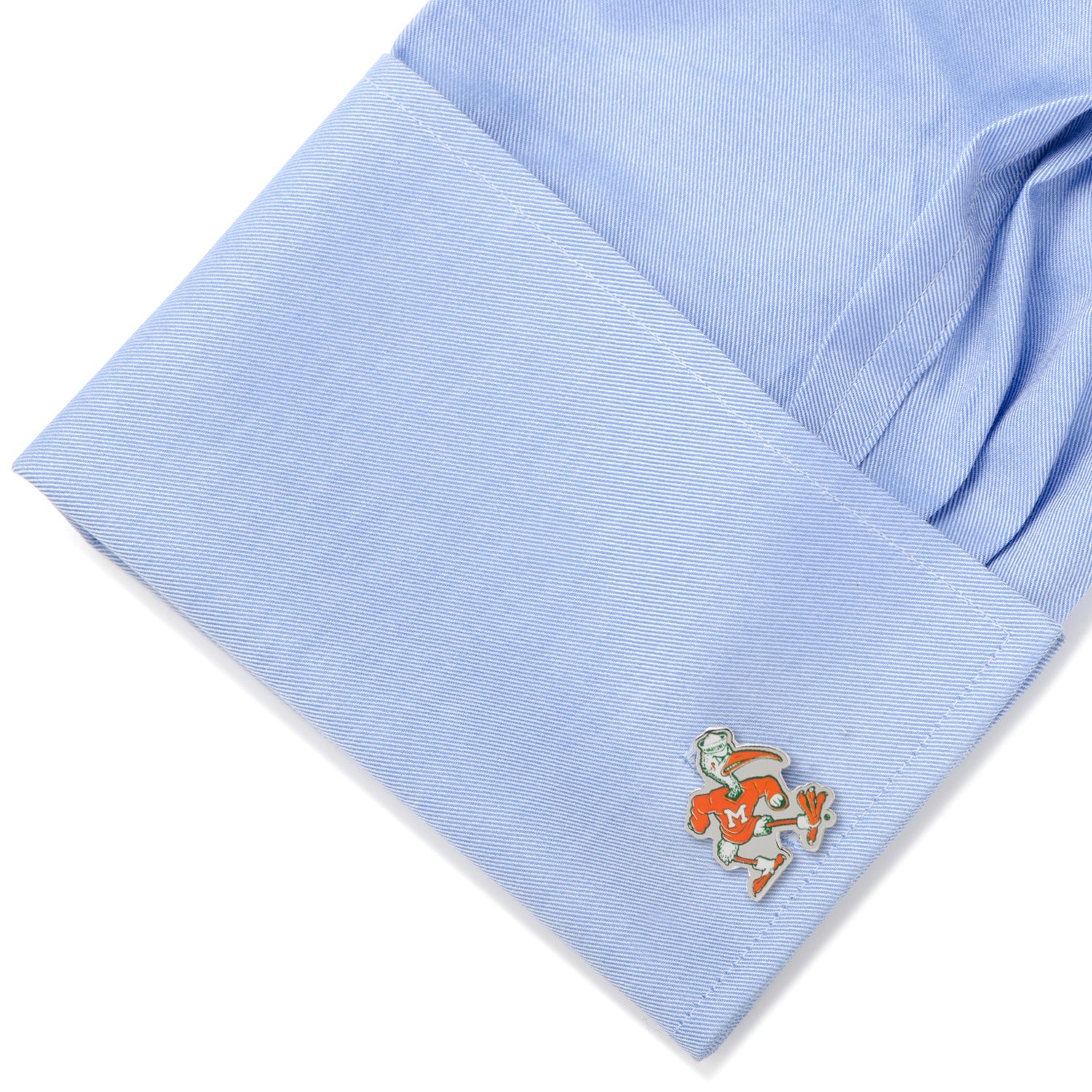 NCAA University of Miami Hurricanes Throwback Cufflinks by Cufflinks.com