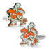 NCAA University of Miami Hurricanes Throwback Cufflinks by Cufflinks.com