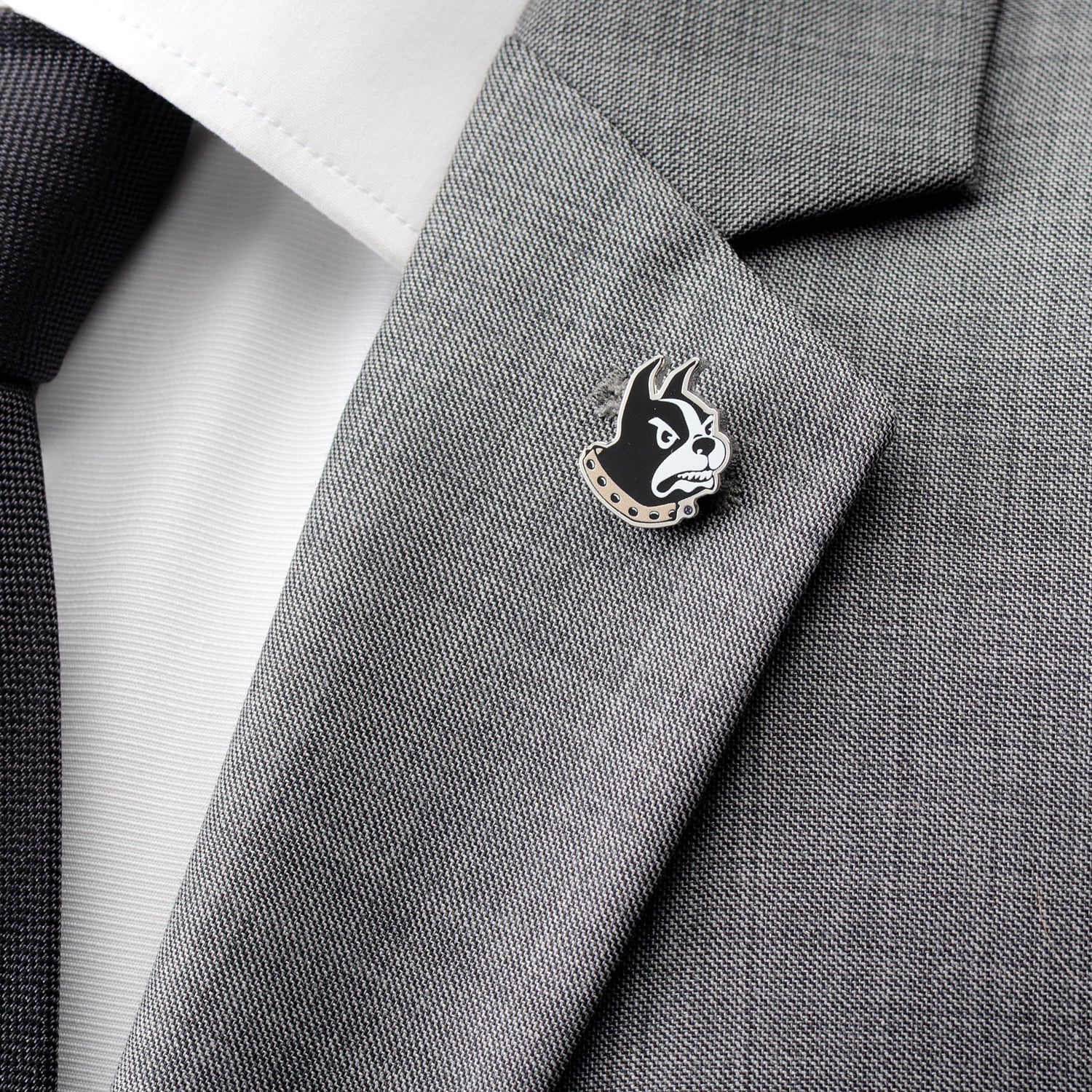 NCAA Wofford College Terrier Mascot Lapel Pin by Cufflinks.com