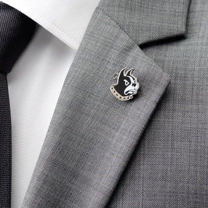 NCAA Wofford College Terrier Mascot Lapel Pin by Cufflinks.com
