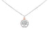 14K Rose Gold Plated Sterling Silver Diamond Accent Tree of Life Pendant Necklace by Bids.com