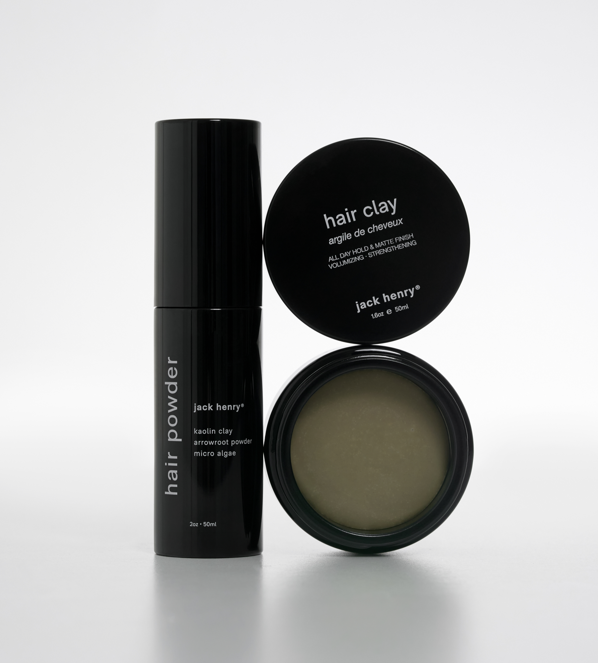 clay + powder duo by JACK HENRY