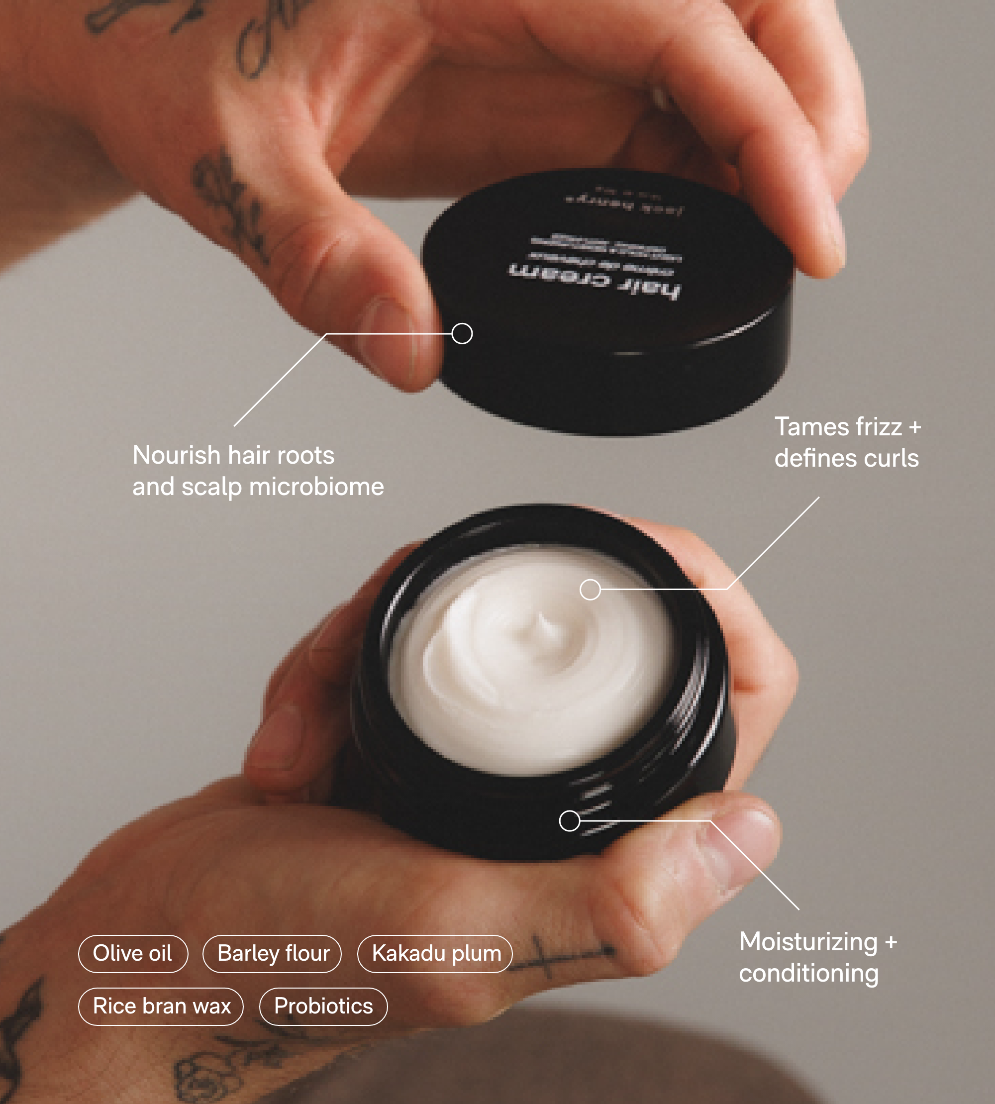 hair cream by JACK HENRY