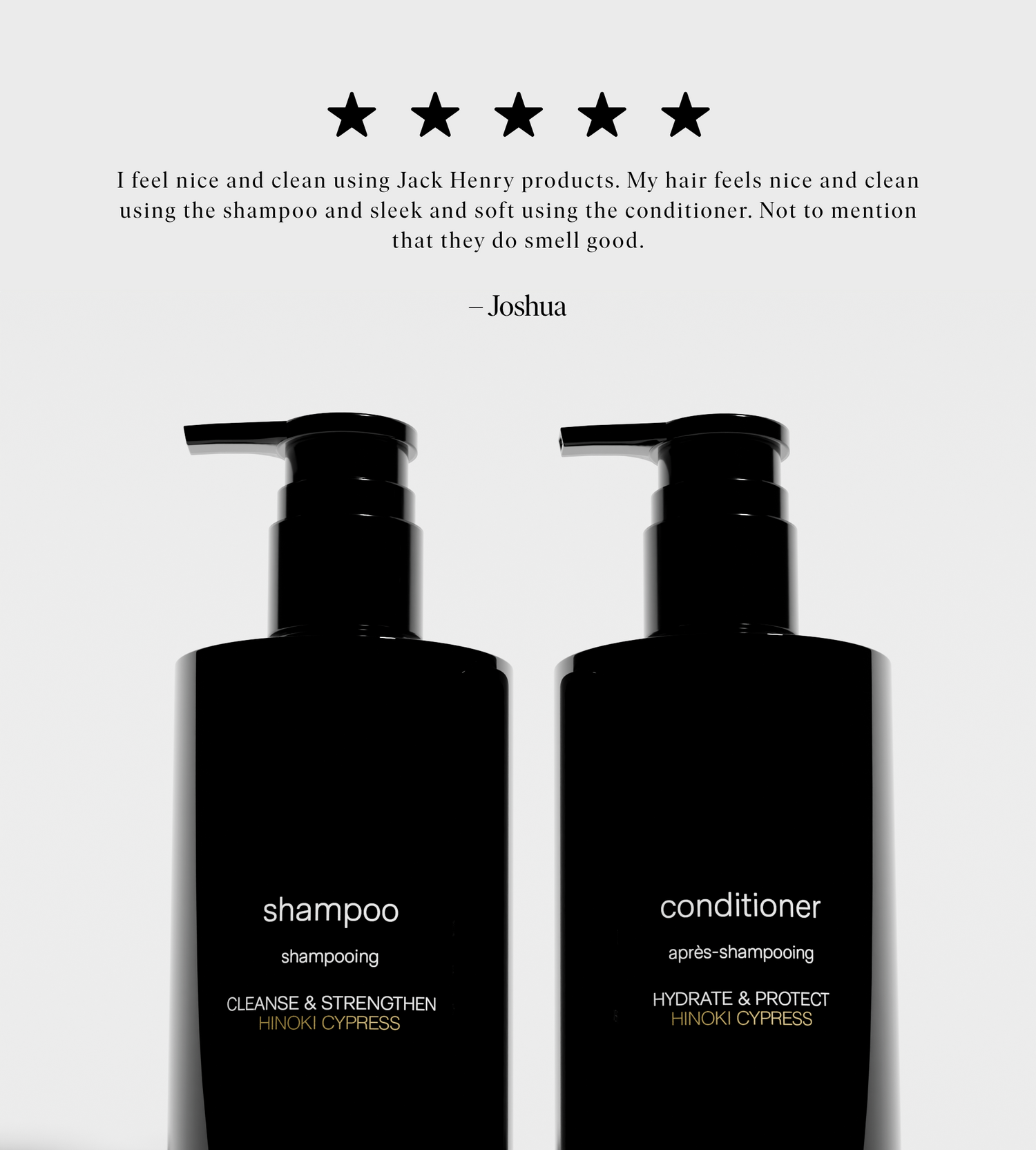 Creamy Shampoo &amp; Conditioner Set by JACK HENRY