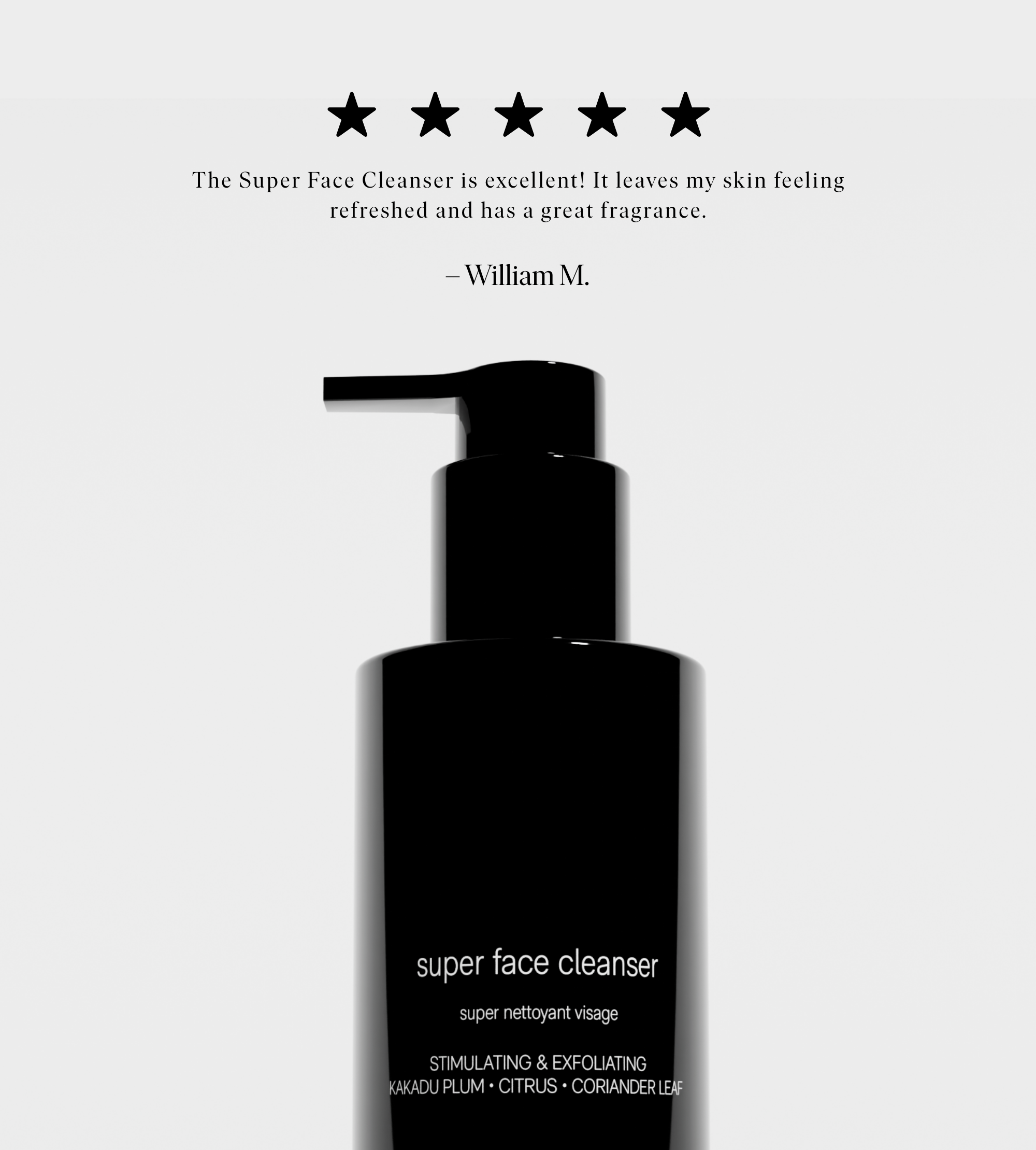 super face cleanser by JACK HENRY