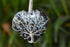 Snowflake Obsidian Heart Silver Wire Wrapped Pendant, Crystal Heart Gemstone Pendant  DestGlow