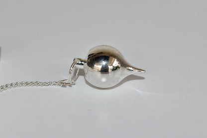 Brass Silver Metal Pendulums, Solid Ball Pendulum.  DestGlow