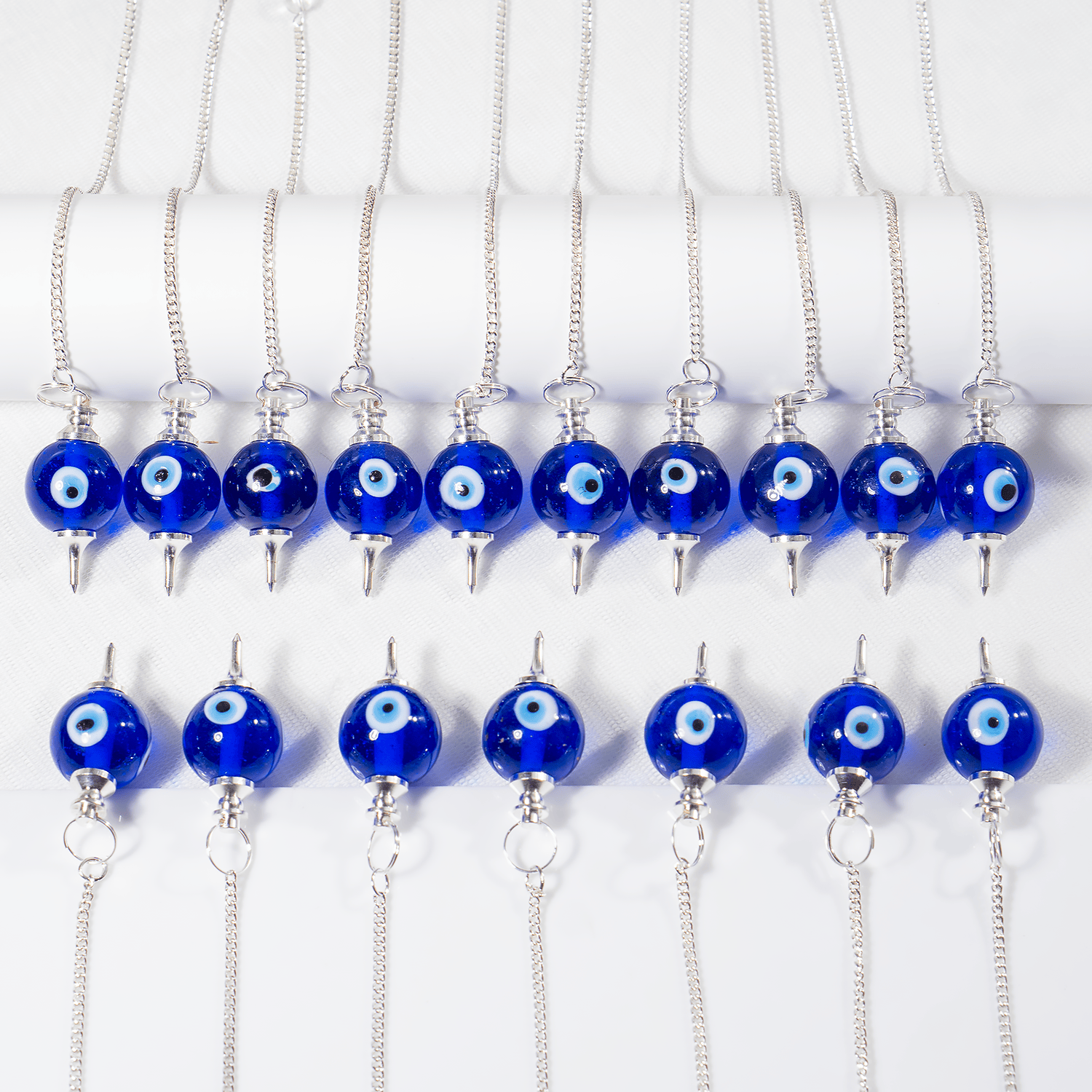 Evil Eye Crystal Pendulums, Crystal Ball Pendulums  DestGlow