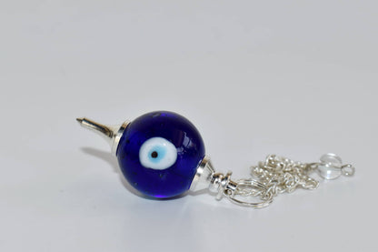 Evil Eye Crystal Pendulums, Crystal Ball Pendulums  DestGlow