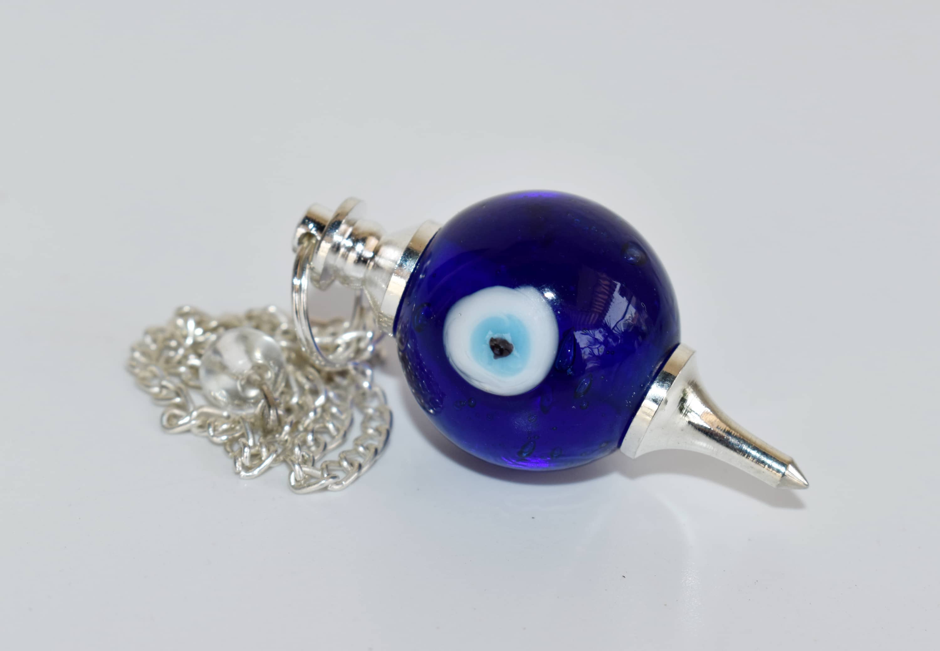 Evil Eye Crystal Pendulums, Crystal Ball Pendulums  DestGlow
