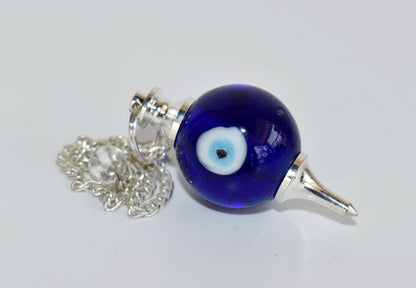 Evil Eye Crystal Pendulums, Crystal Ball Pendulums  DestGlow