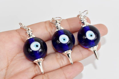 Evil Eye Crystal Pendulums, Crystal Ball Pendulums  DestGlow