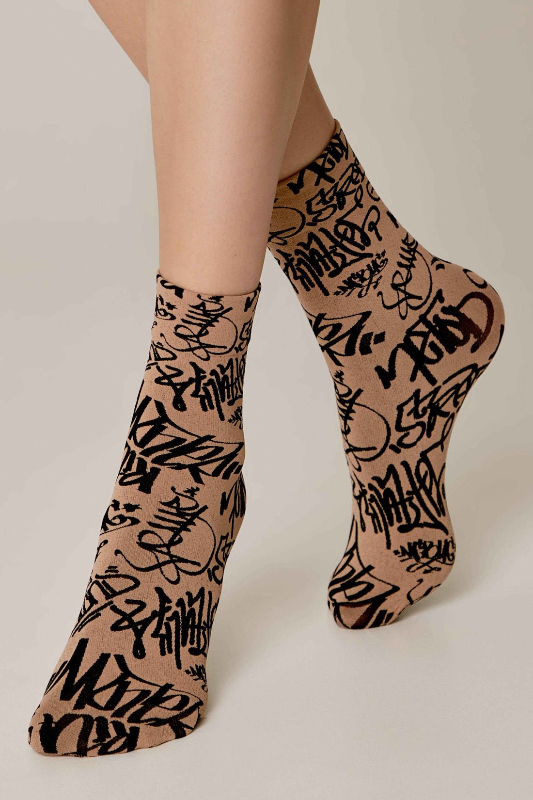 Socks Conte Fantasy - Graffiti Pattern