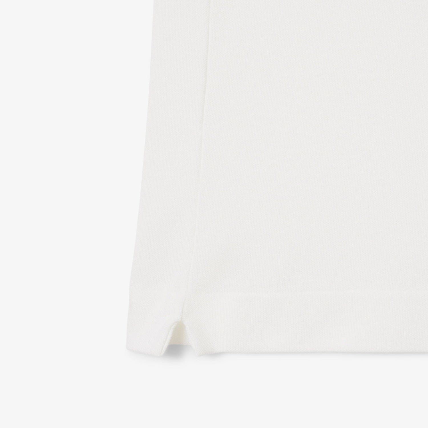 Lacoste Mens Light Pique Polo - White by Denim Exchange