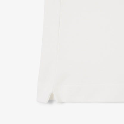 Lacoste Mens Light Pique Polo - White by Denim Exchange