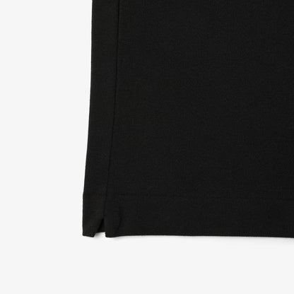 Lacoste Mens Light Pique Polo - Black by Denim Exchange