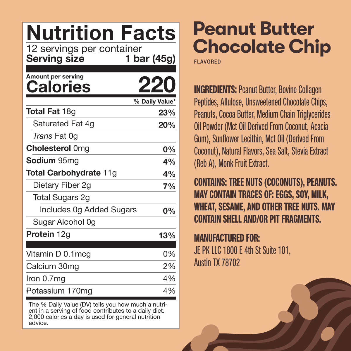 Collagen Protein Bars by Perfect Keto