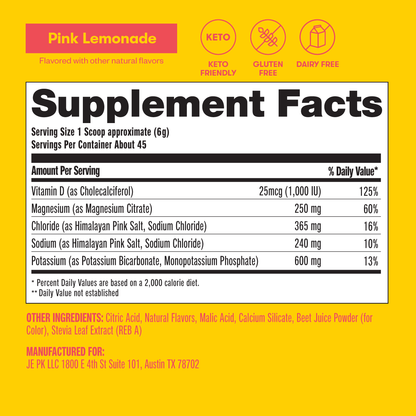 Daily Electrolytes by Perfect Keto