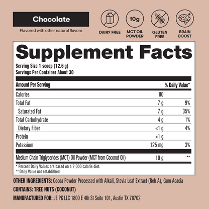 MCT Oil Powder by Perfect Keto