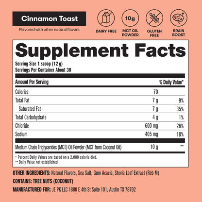 MCT Oil Powder by Perfect Keto