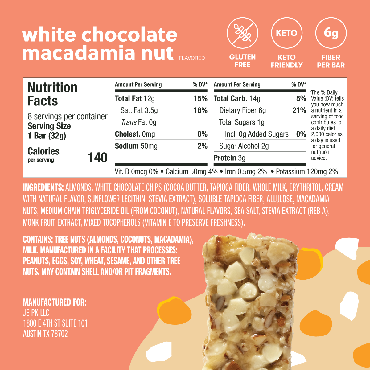 Nola Bars by Perfect Keto