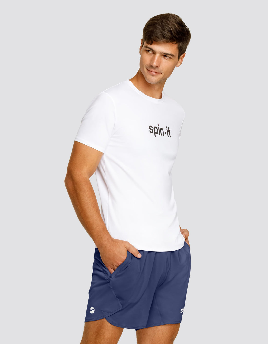 Ben Short Sleeve Top - Chalk White  DestGlow