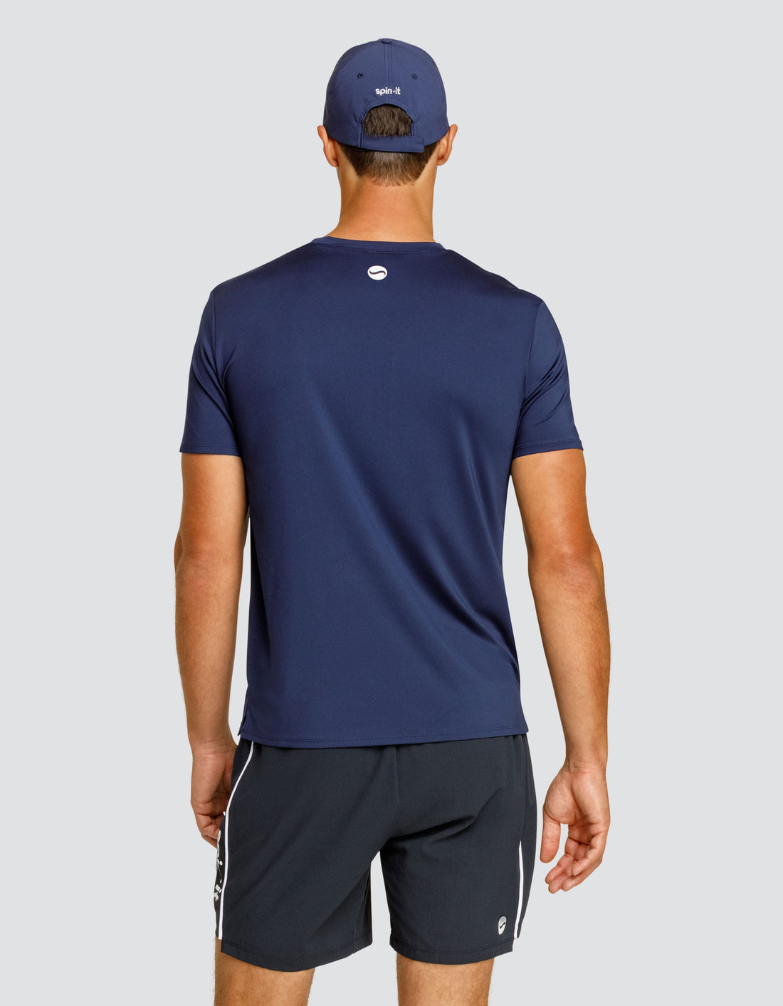 Ben Short Sleeve Top - Navy Blue  DestGlow