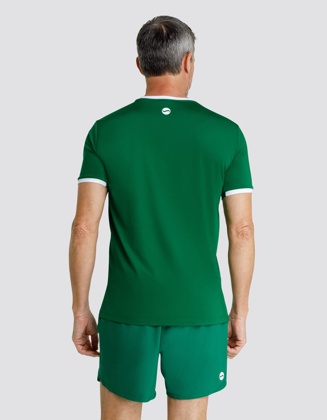 Ronaldo Short Sleeve Top - Fern Green  DestGlow