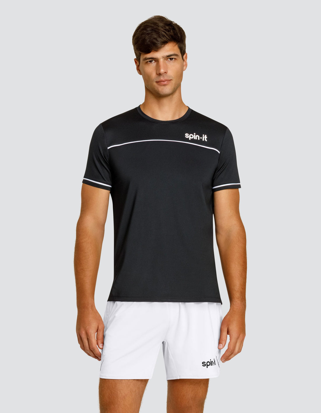 Lionel Short Sleeve Top - Onyx Black  DestGlow