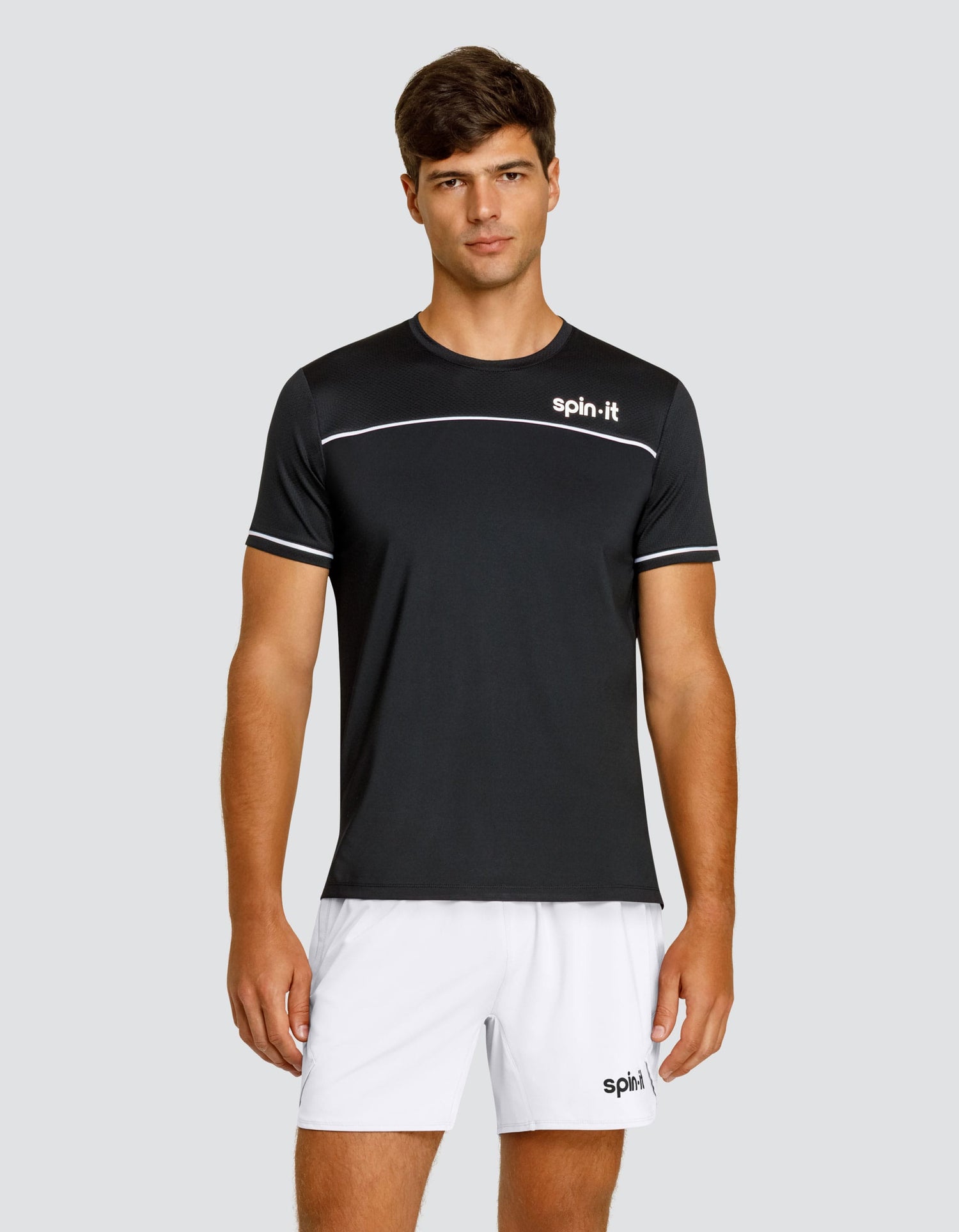 Lionel Short Sleeve Top - Onyx Black