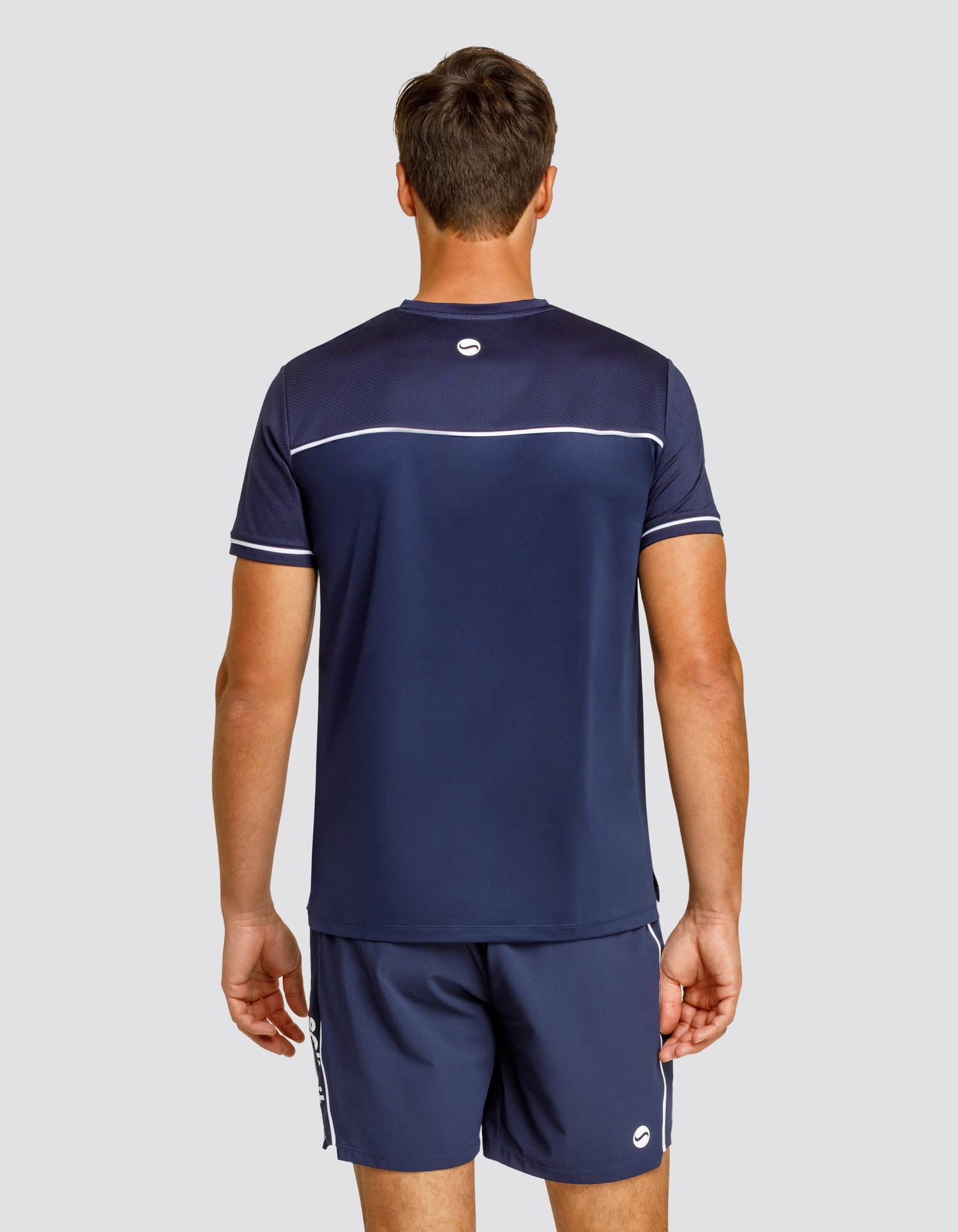 Lionel Short Sleeve Top - Navy Blue