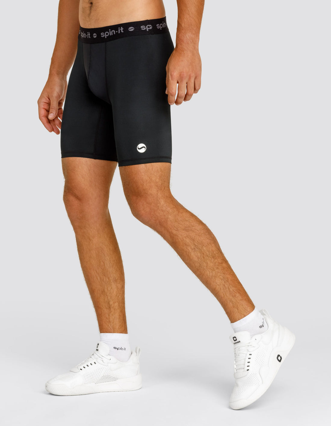 Kylian 6" Base Layer Shorts - Onyx Black  DestGlow