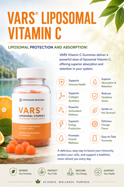 VARS Liposomal Vitamin C Gummies - DestGlow