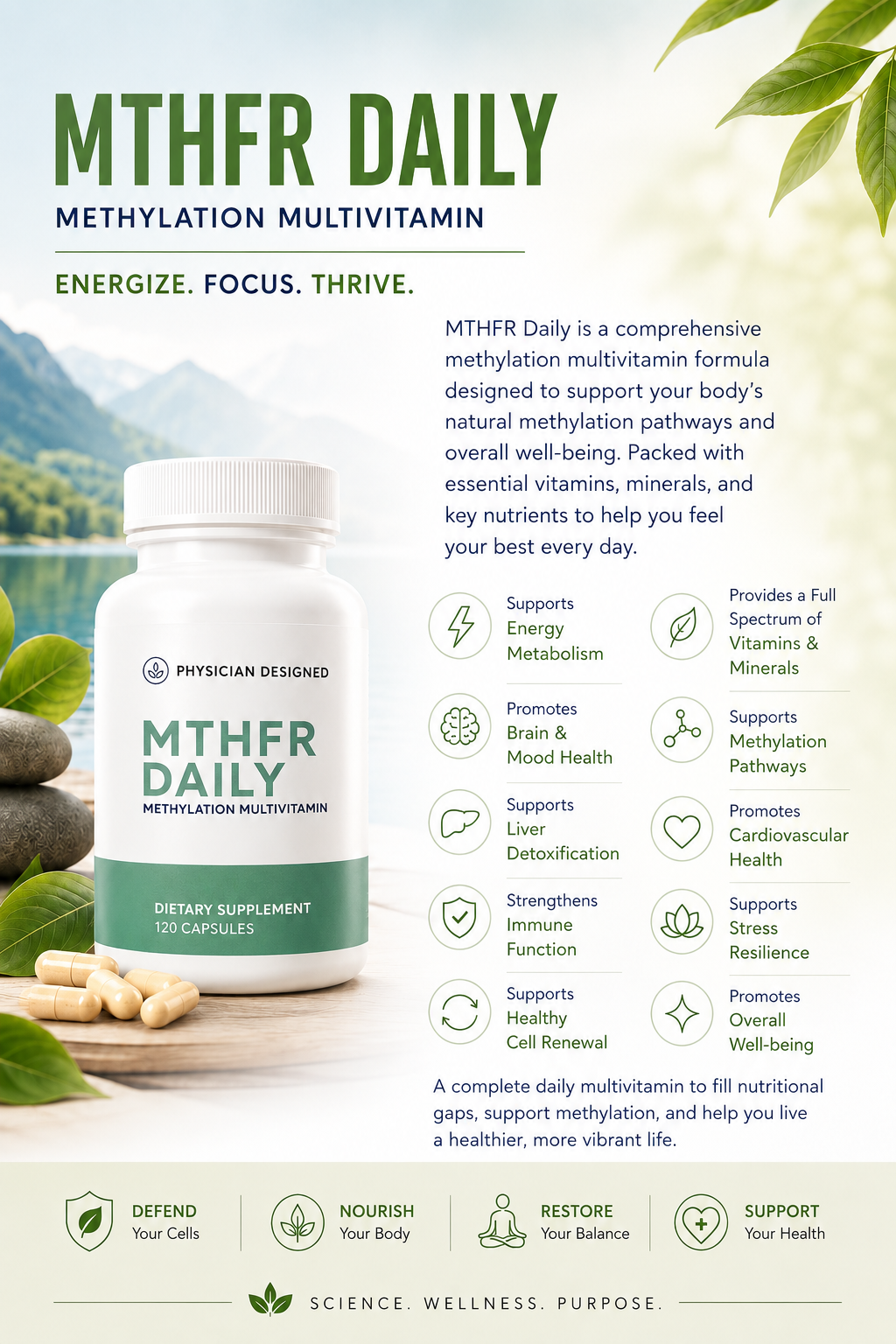 MTHFR Daily  DestGlow