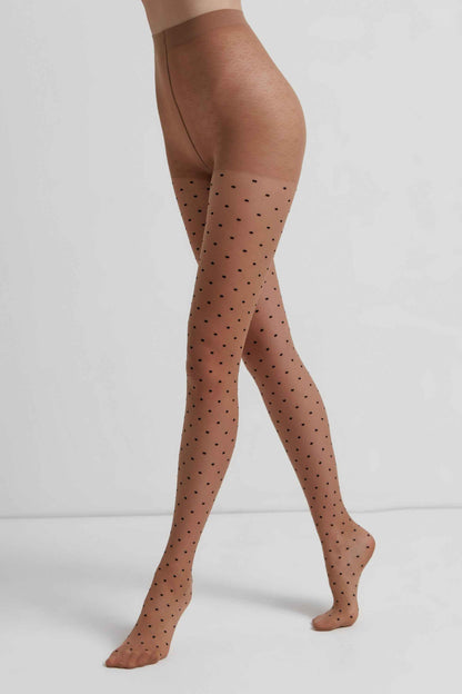 Fantasy Tights Conte Pois - Geometric Dots Pattern