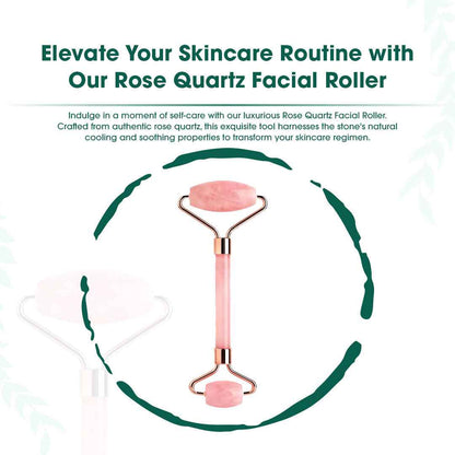 Rose Quartz Face Roller
