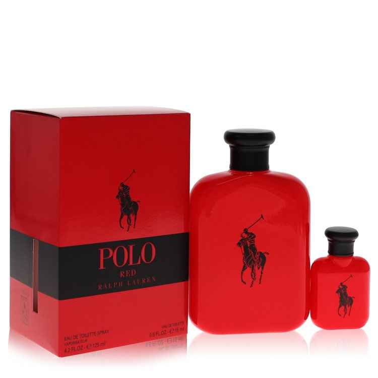 Polo Red by Ralph Lauren Gift Set -- for Men