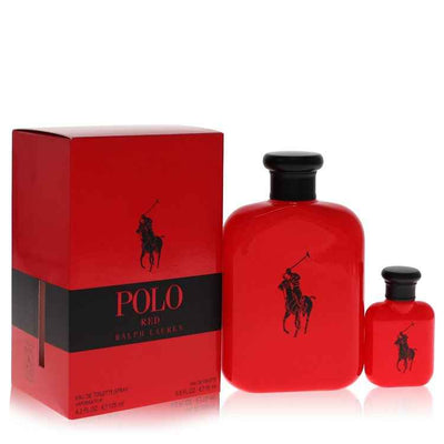 Polo Red by Ralph Lauren Gift Set -- for Men