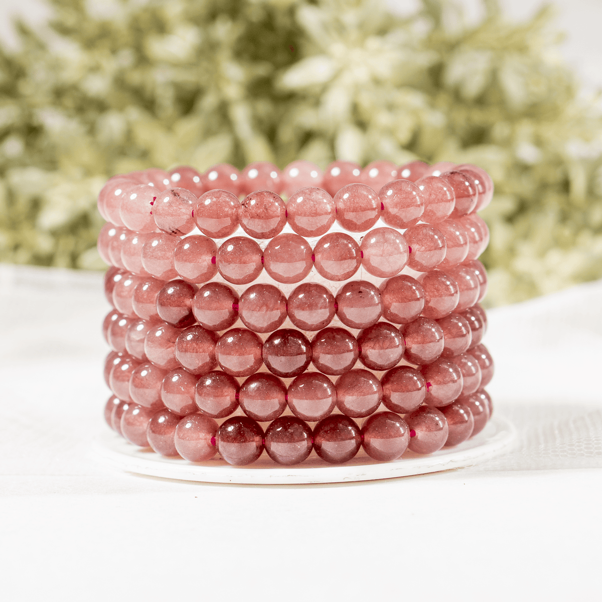 Pink Tourmaline Bracelet (Passion and Selflessness)  DestGlow