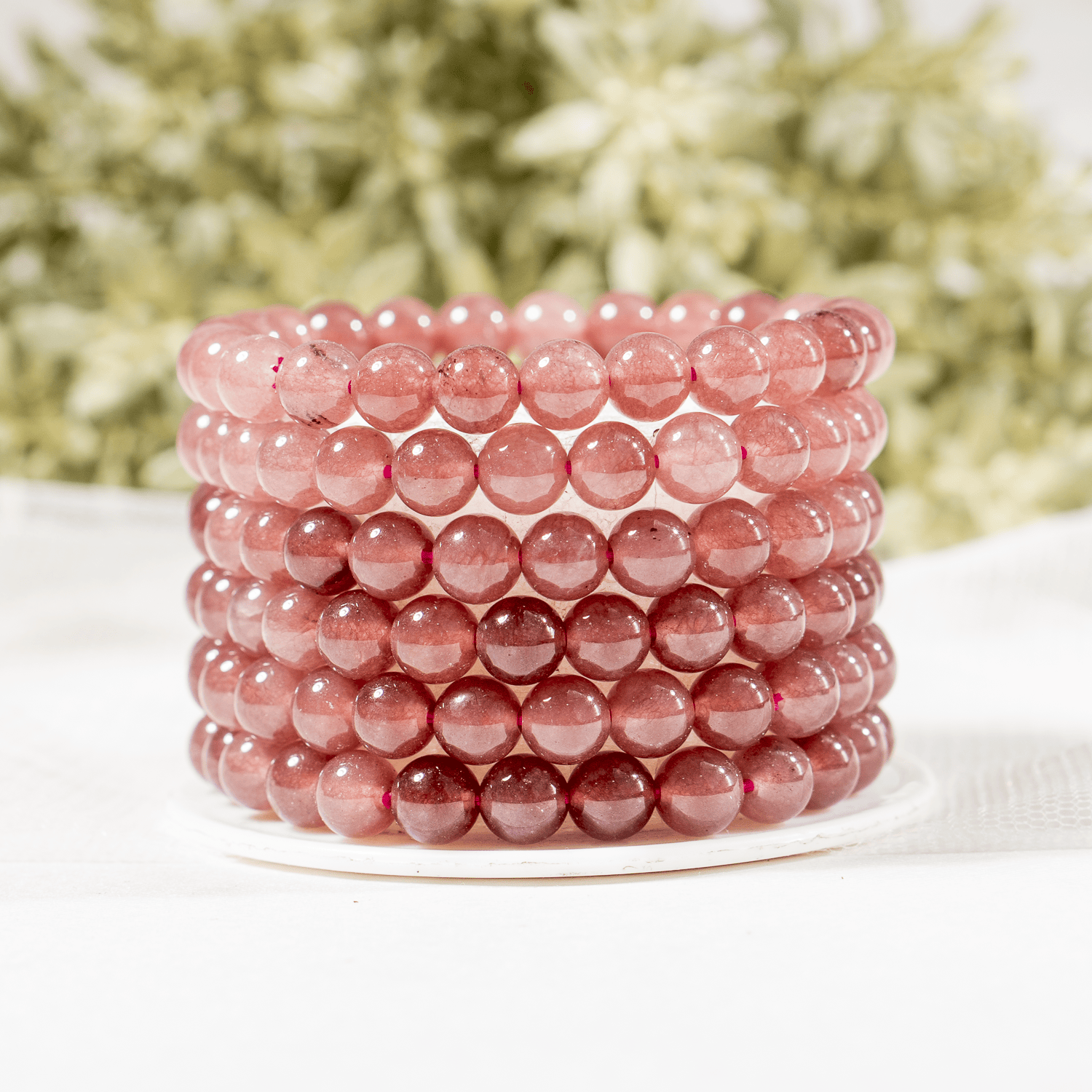Pink Tourmaline Bracelet (Passion and Selflessness)  DestGlow