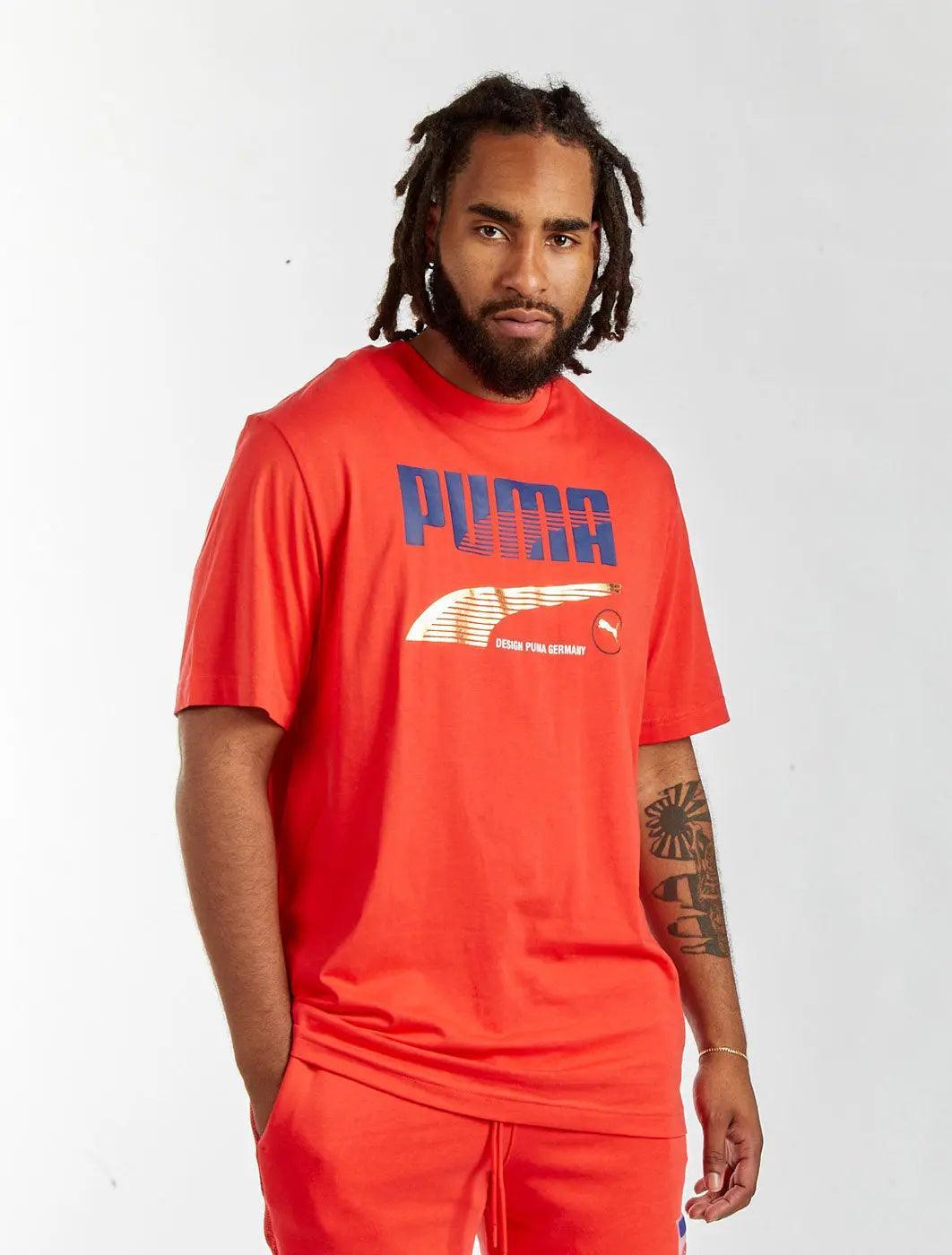 Puma Decor8 Graphic Tee by Denim Exchange