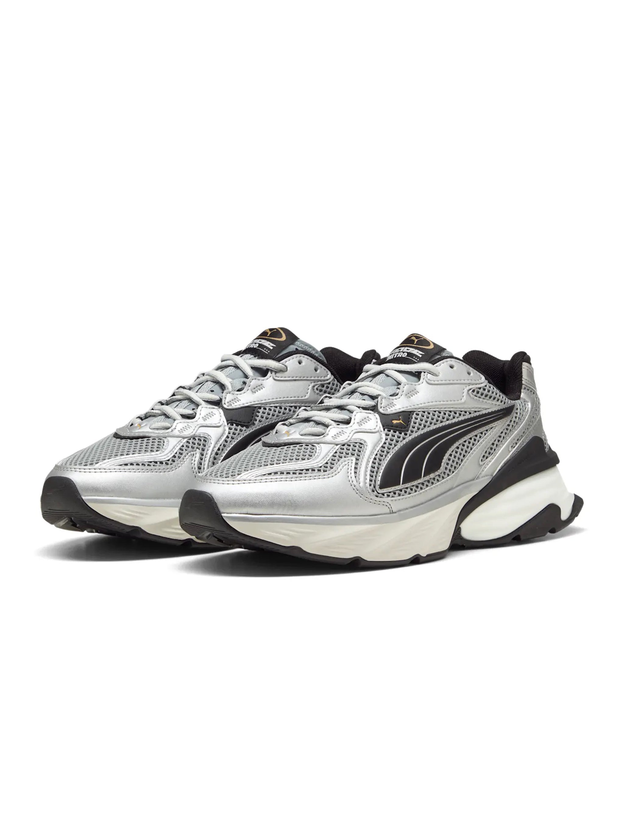 Puma Fade Nitro LS Sneakers - Silver by Denim Exchange