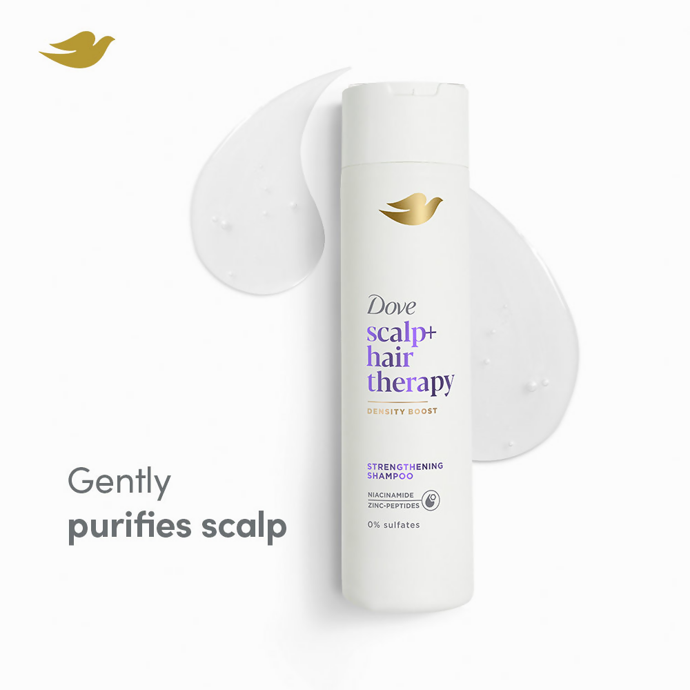 Dove Scalp+Hair Therapy Sulphate Free Density Boost Strengthening Shampoo