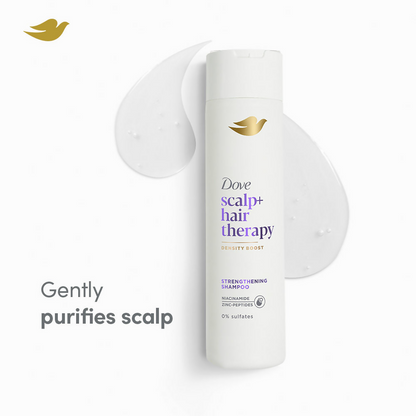 Dove Scalp+Hair Therapy Sulphate Free Density Boost Strengthening Shampoo