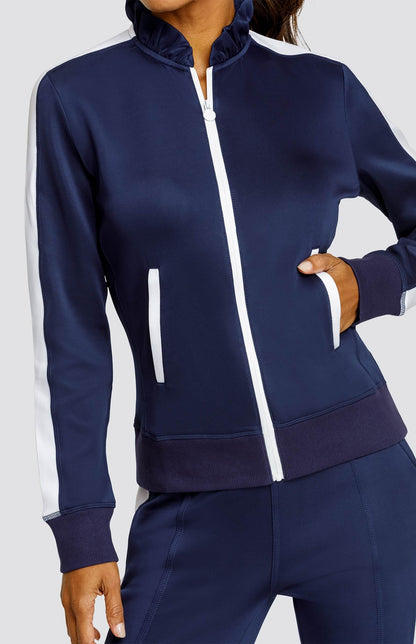 Poppi Jacket - Navy Blue