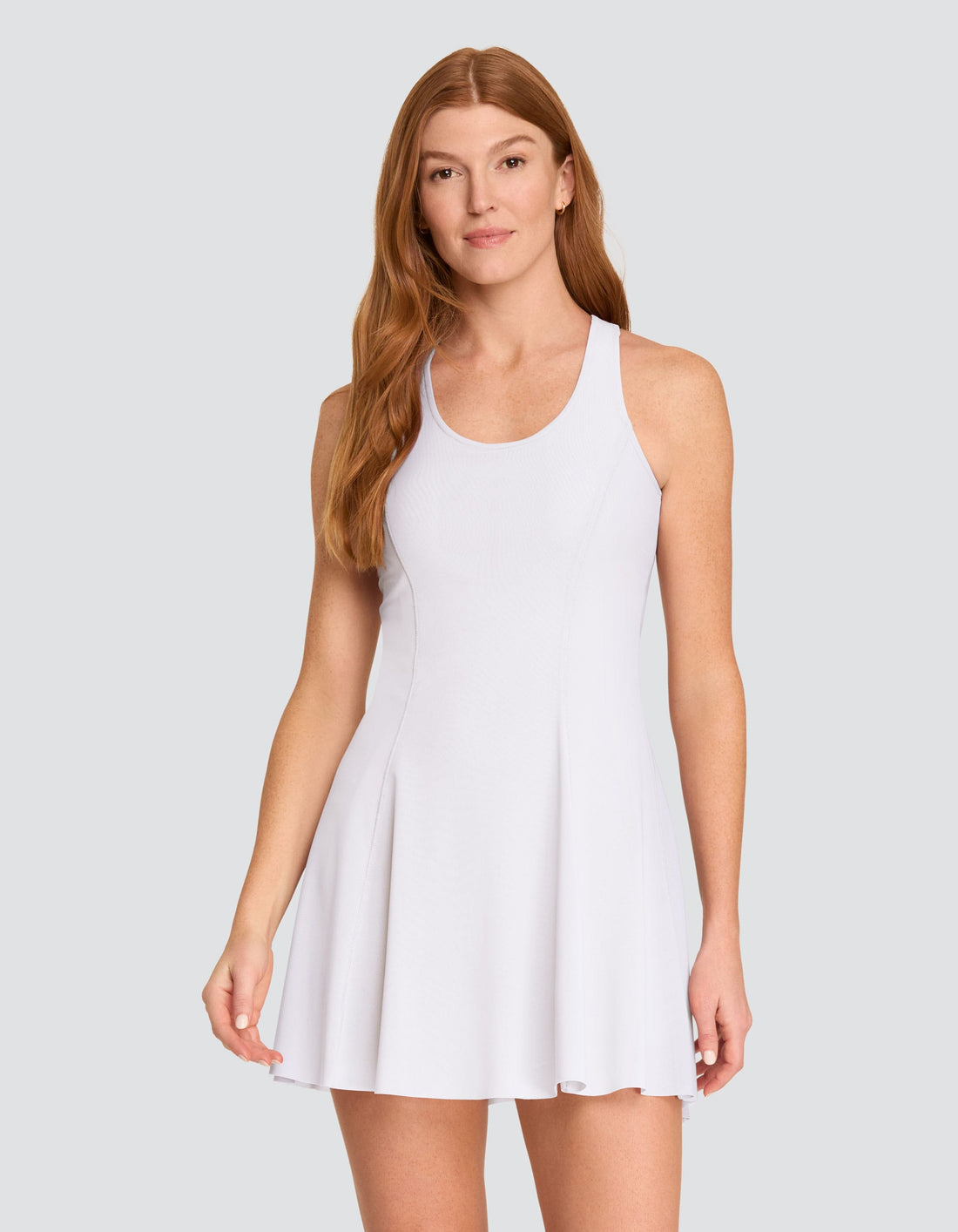 Meghan 32" Dress - Chalk White  DestGlow
