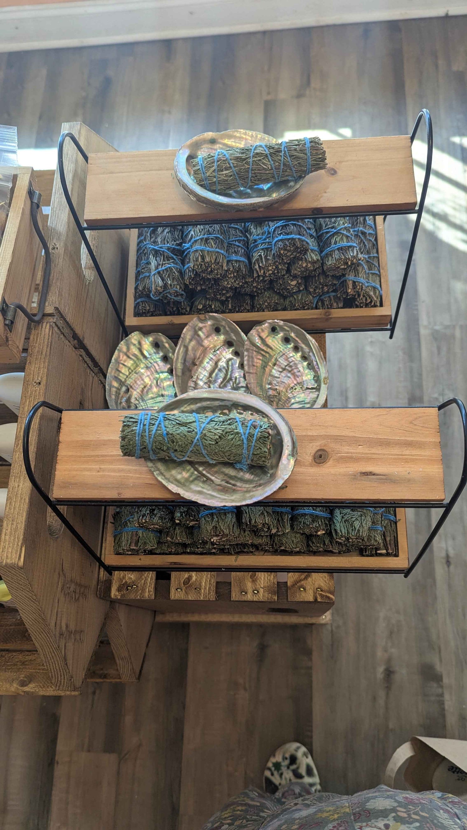 Herb and Abalone Shell Bundle