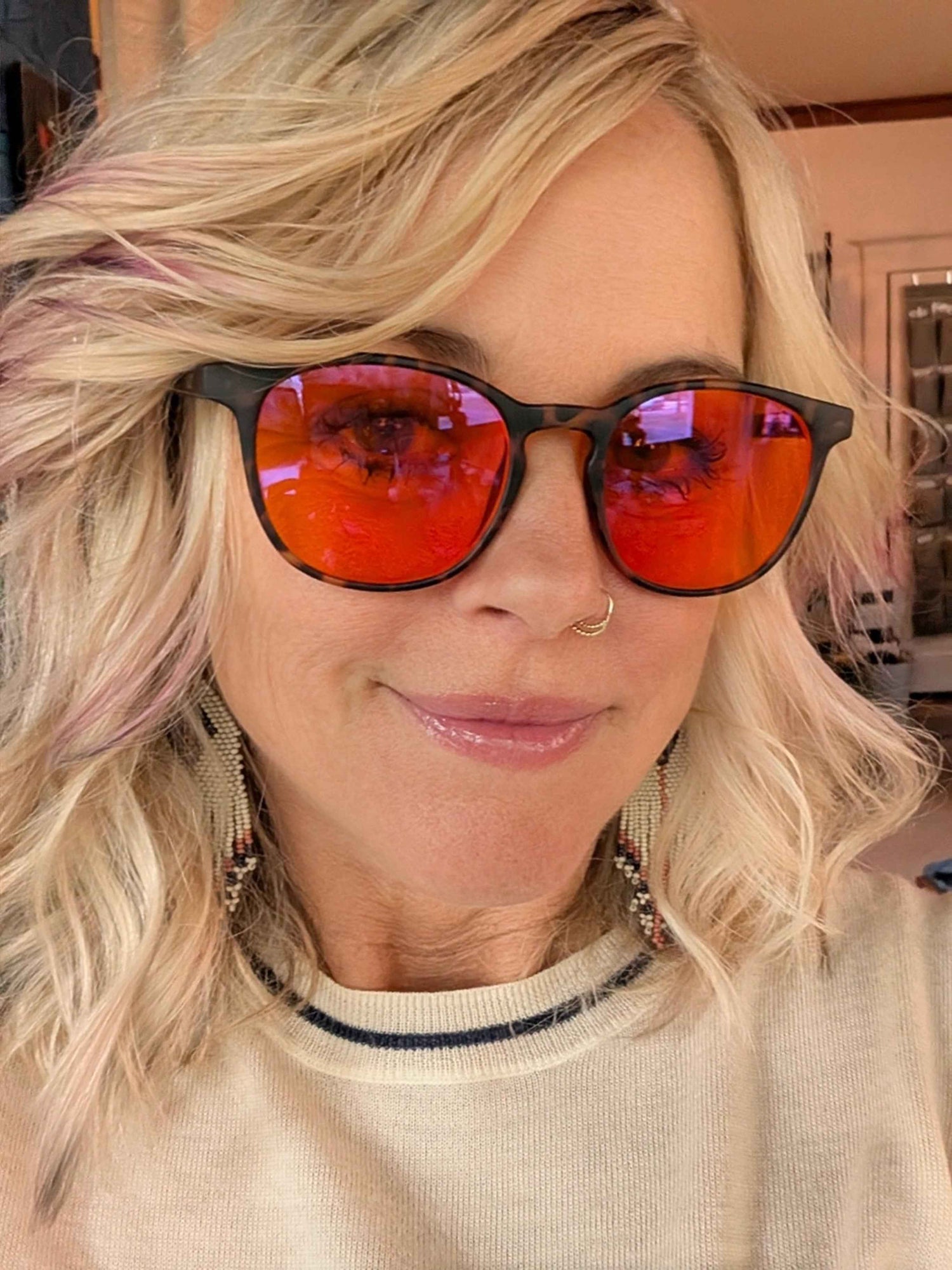 Dreamwave Tortoise Shell Nighttime Sleep Glasses