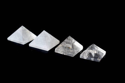 Crystal Quartz Pyramids (Balances Energy and Meditation)  DestGlow